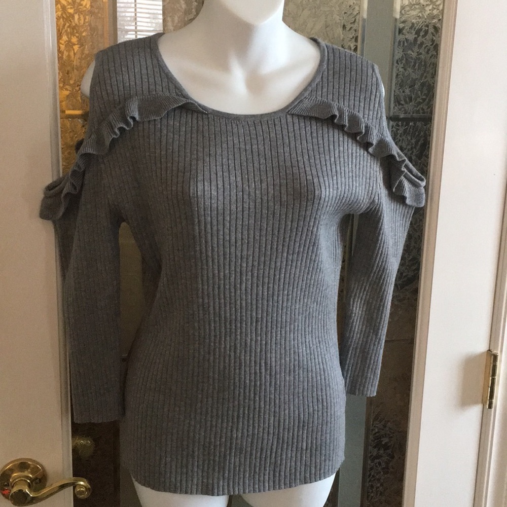 Cold Shoulder Sweater